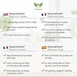 NaturaForte naturreine Flohsamenschalen 1 kg (1000g) - 7