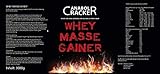 Whey Masse Gainer, Eiweisspulver, 3000g Eimer, Erdbeere, Toffi oder Vanille, + Proteinshaker, Sonderangebot Anabol Cracker - 2