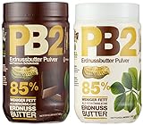 Bell Plantation PB2 Peanut Butter (Powdered) Mix Pack (Original und Chocolate), 1er Pack (1 x 907 g)