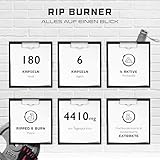 RIP Burner – Extreme USA Fatburner – 90 Kapseln – 30 Tage Anwendung – Starke Wirkung – German Elite Nutrition - 2