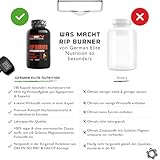 RIP Burner – Extreme USA Fatburner – 90 Kapseln – 30 Tage Anwendung – Starke Wirkung – German Elite Nutrition - 3