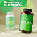 Forskolin Coleus Forskohlii Extrakt 400 mg – 90 Vegane Kapseln - 2