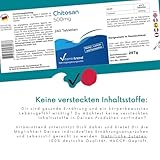 Chitosan 500mg Fettblocker 240 Tabletten Ballaststoff Reinsubstanz - 4