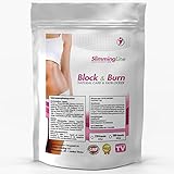 Block&Burn – 500 Kapseln Big Pack XXL – CARBBLOCKER (Kohlenhydrat-Blocker) + FATBURNER, Gewichtsreduktion – Diät – Abnehmen – 100% natürliche Inhaltsstoffe - 2