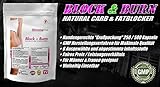 Block&Burn – 500 Kapseln Big Pack XXL – CARBBLOCKER (Kohlenhydrat-Blocker) + FATBURNER, Gewichtsreduktion – Diät – Abnehmen – 100% natürliche Inhaltsstoffe - 5