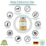 VITARAGNA Eden Body Fatburner Day 120 Kapseln, Fettverbrenner Diät-Pillen bzw Abnehm-Pillen, Unterstützung zum natürlich abnehmen auch bei Bauchfett clean, glutenfrei, sojafrei, milchfrei, erdnussfrei - 5