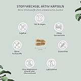 Nutri-Plus Stoffwechsel Aktiv 120 Kapseln – Zur Unterstützung des Stoffwechsels und der Fettverbrennung – 2 Monatskur - 4