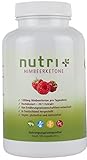 Nutri-Plus Himbeer-Ketone - 360 Kapseln Raspberry Ketone - Hochdosierter 20:1 Extrakt - 2 Dosen