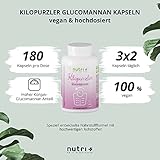 Glucomannan-Drink zum Abnehmen – 540 Gramm – Neutral – Nutri-Plus Gluco Form mit 100% Konjak-Extrakt - 2