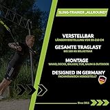 eaglefit® Sling Trainer ALLROUND; Schlingentrainer mit Umlenkrolle, Türanker, Aluminium-Karabiner - 2