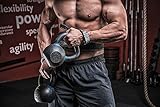 Chiba Trainingshilfe Strongman Powerstrap, Schwarz, One size, 44612 - 6