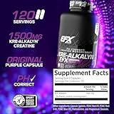 EFX Kre-Alkalyn 3000 – 260 Kapseln, 1er Pack (1 x 249 g) - 3