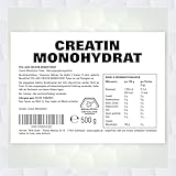 Syglabs Nutrition Creatin Monohydrat Pulver, 1er Pack (1 x 500 g) - 5
