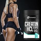 Dynamics Nutrition – Creatin HCL 3000 – 120 Kapseln Muskelaufbau Kraftsteigerung Muskelmasse aufbauen Kreatin Kapseln - 3