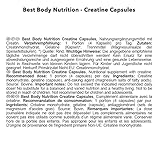 Best Body Nutrition Creatin Kapseln, 200 St. Dose, 1er Pack (1 x 200 g) - 5