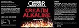 240 Kapseln Creatin Alkaline / Kre-Alkalyn 1500mg + Sportstyle Muskelshirt, Anabol Cracker - 2