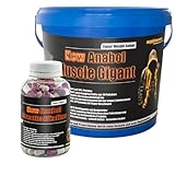 New Anabol Creatin Alkaline 120 Kaps.+New Anabol Muscle Gigant 2,27kg Vanille! Kreatin Wheygainer Kapseln Kraftaufbau Masseaufbau Eiweiß Anabol Anabolika Aminosäure