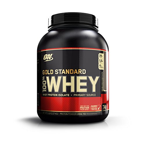 Optimum Nutrition Whey Gold Standard Protein, Double Rich Chocolate, 1er Pack (1 x 2273 g) - 